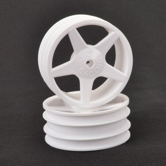 JC 5 SPOKE 2.2 FRONT WHITE WHEEL XLS,PC - PR