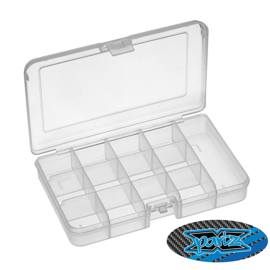 X-Partz Assortment parts box – medium – 13 compartments (165 x 112 x 31mm)
