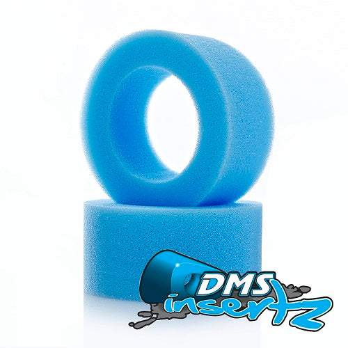 DMS Insertz – Chunkeez – Oversize Blue rear foam tire Insertz – medium (1 pr)