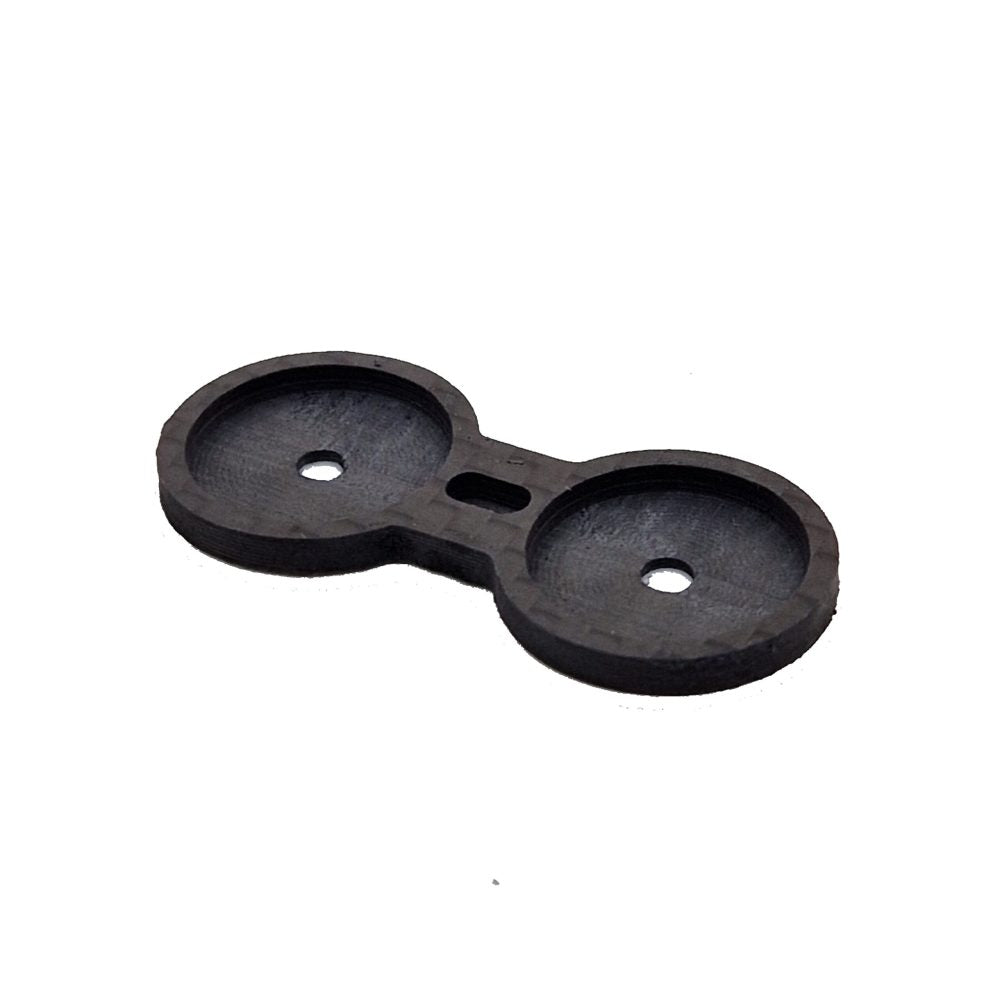 X-Partz – Wing Bonez – carbon fibre one piece wing button (R1B)