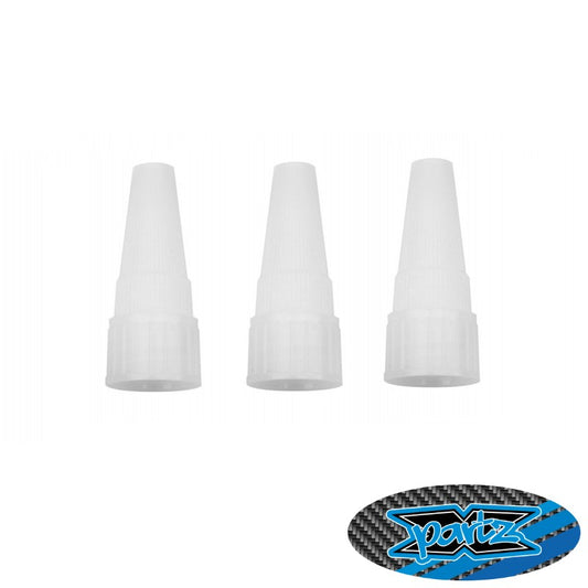 X-Partz – spare nozzles with pin caps for Stickz-It tyre glue (3 pairs)
