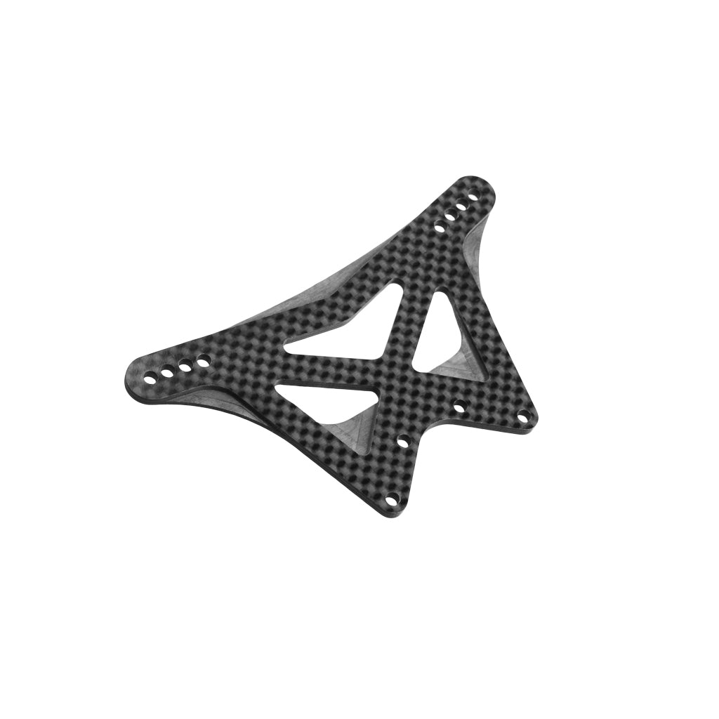 RC10 CLASSIC/WORLDS 2.5MM C/F REAR SHOCK TOWER