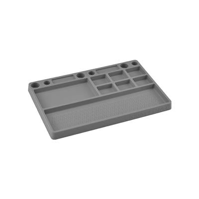 JConcepts Parts Tray, Rubber Material - Grey