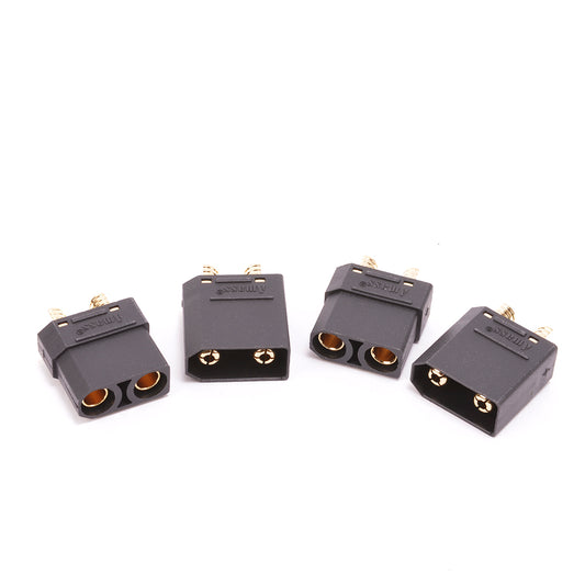 XT90 PLUG M/F BLACK - 2PCS