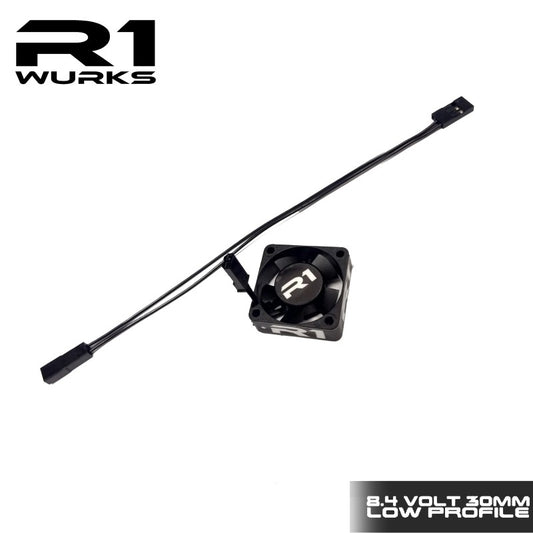 R1 WURKS – PREMIUM 30MM LOW PROFILE 8.4V COOLING FAN