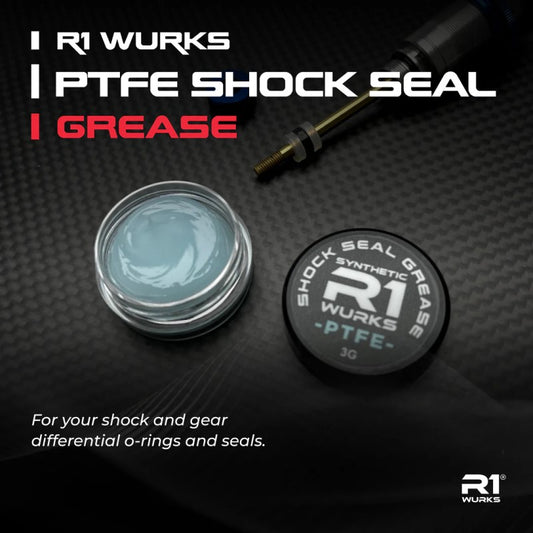 R1 WURKS – PTFE SHOCK SEAL GREASE – 3G