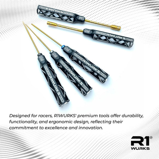 R1 Wurks – Premium Hex and Nut Driver metric tool set (5 pc)