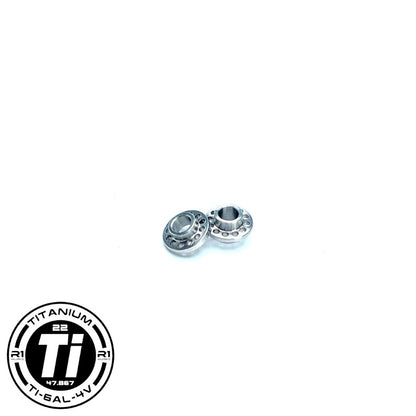 R1 WURKS – TITANIUM SLIPPER SPRING ADAPTER SET – PR (AE B7, B6, T6, SC6)