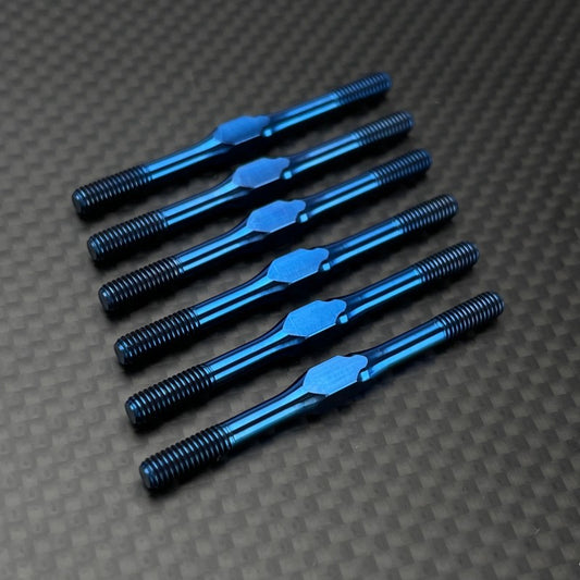 R1 Wurks – Titanium 3.5mm turnbuckle set – blue finish – 6 pcs (AE B7 or B84)