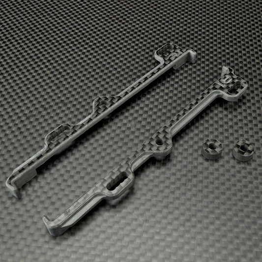 R1 Wurks – Carbon fibre battery mounts – inline (R1B)
