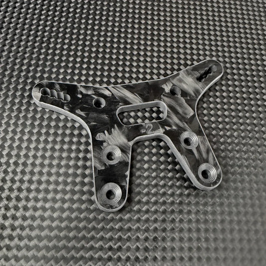 R1 WURKS – FORGED CARBON FIBRE -2MM FRONT SHOCK TOWER (R1B)