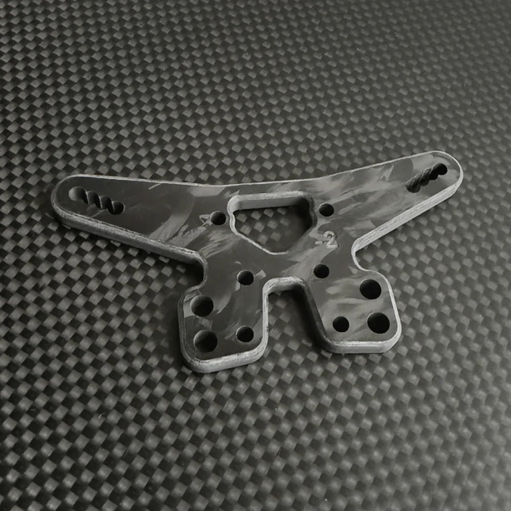 R1 WURKS – FORGED CARBON FIBRE -2MM REAR SHOCK TOWER (R1B)