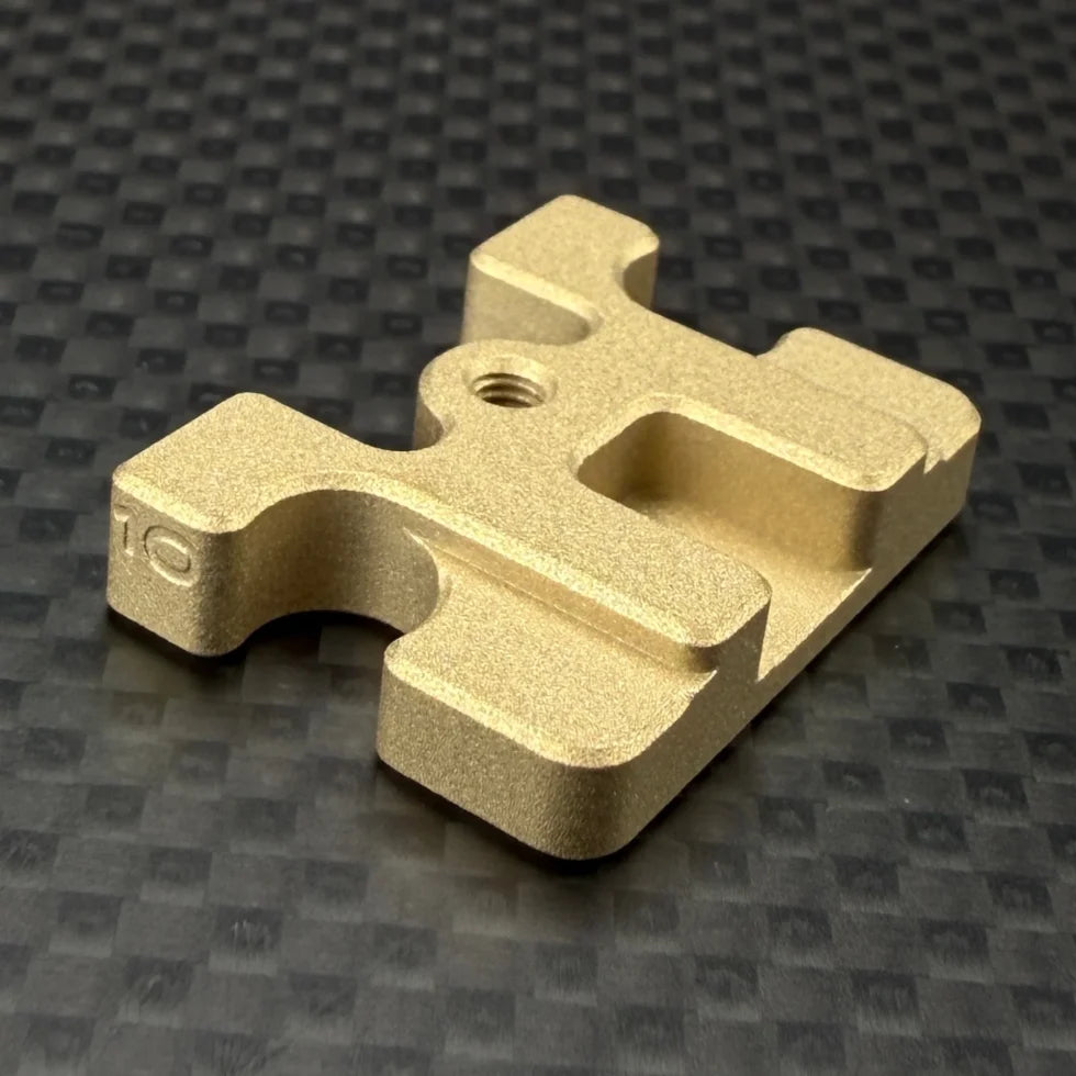 R1 Wurks – Brass front ballstud mount weight – 10g (R1B)