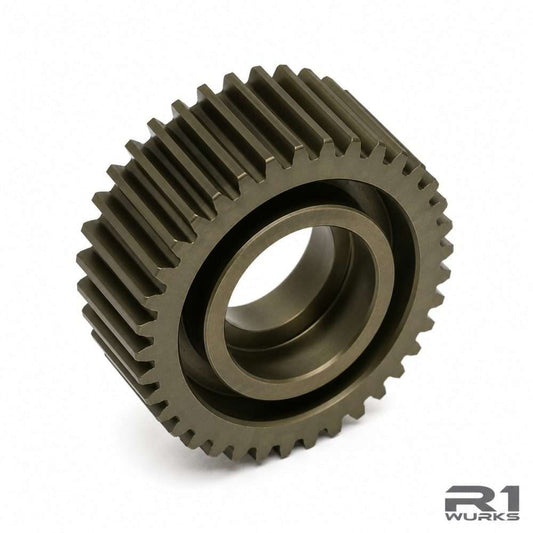 R1 Wurks – Hard Coated aluminium idler gear – 39 tooth (R1B or DC1)