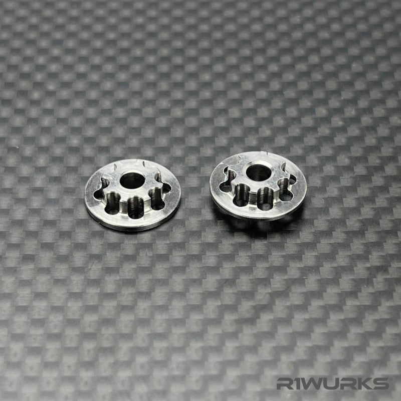 R1 WURKS – TITANIUM HD SLIPPER SPRING ADAPTER SET (AE B7)