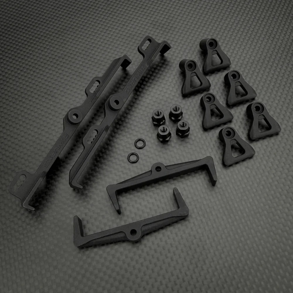 R1 Wurks – Battery mount set – inline and transverse (R1B)