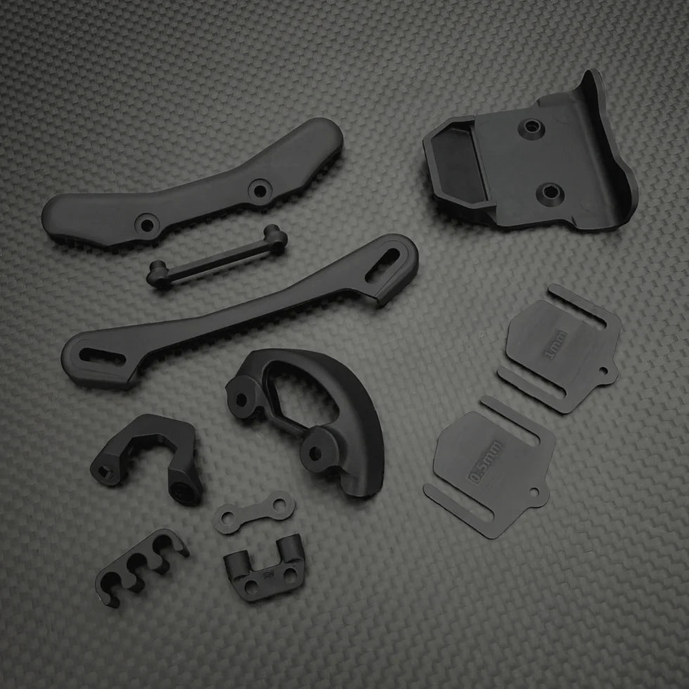 R1 Wurks – Front bumper, wing mount, tower protectors and accessories set (R1B)