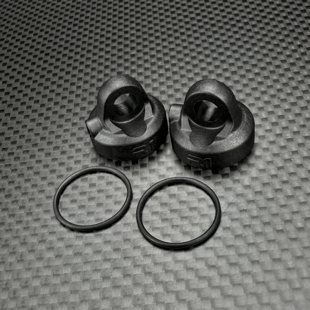 R1 Wurks – Composite Bleeder Shock caps and seals – pr (R1B)