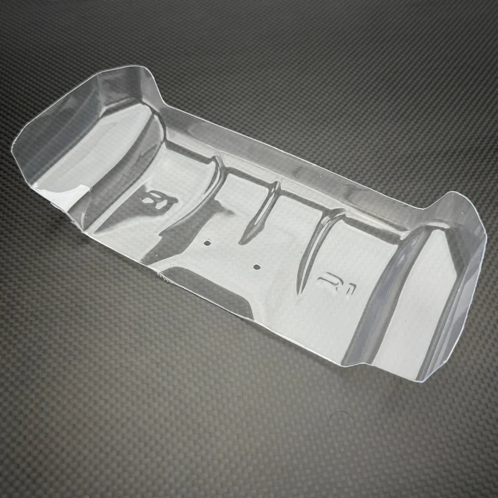 R1 Wurks – Clear 7 inch rear wing – precut and pre-drilled (R1B)