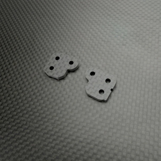 R1 Wurks – Carbon Fibre Steering Arm Plates – 1 – pr (R1B)
