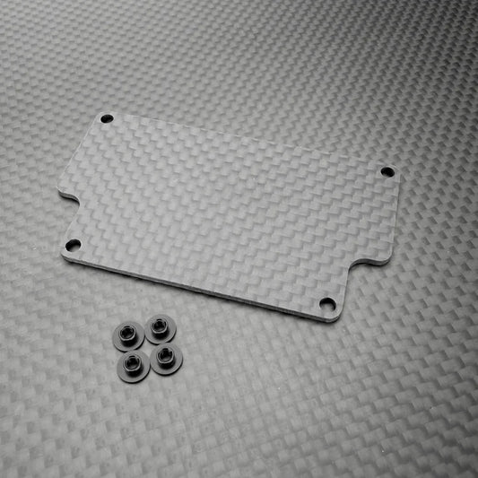 R1 Wurks – Carbon Fibre ESC Plate (R1B)