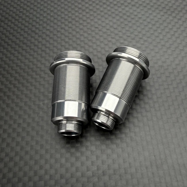 R1 Wurks – Hard Coated 13mm Threaded Front Shock Bodies – 23mm – pr (R1B)
